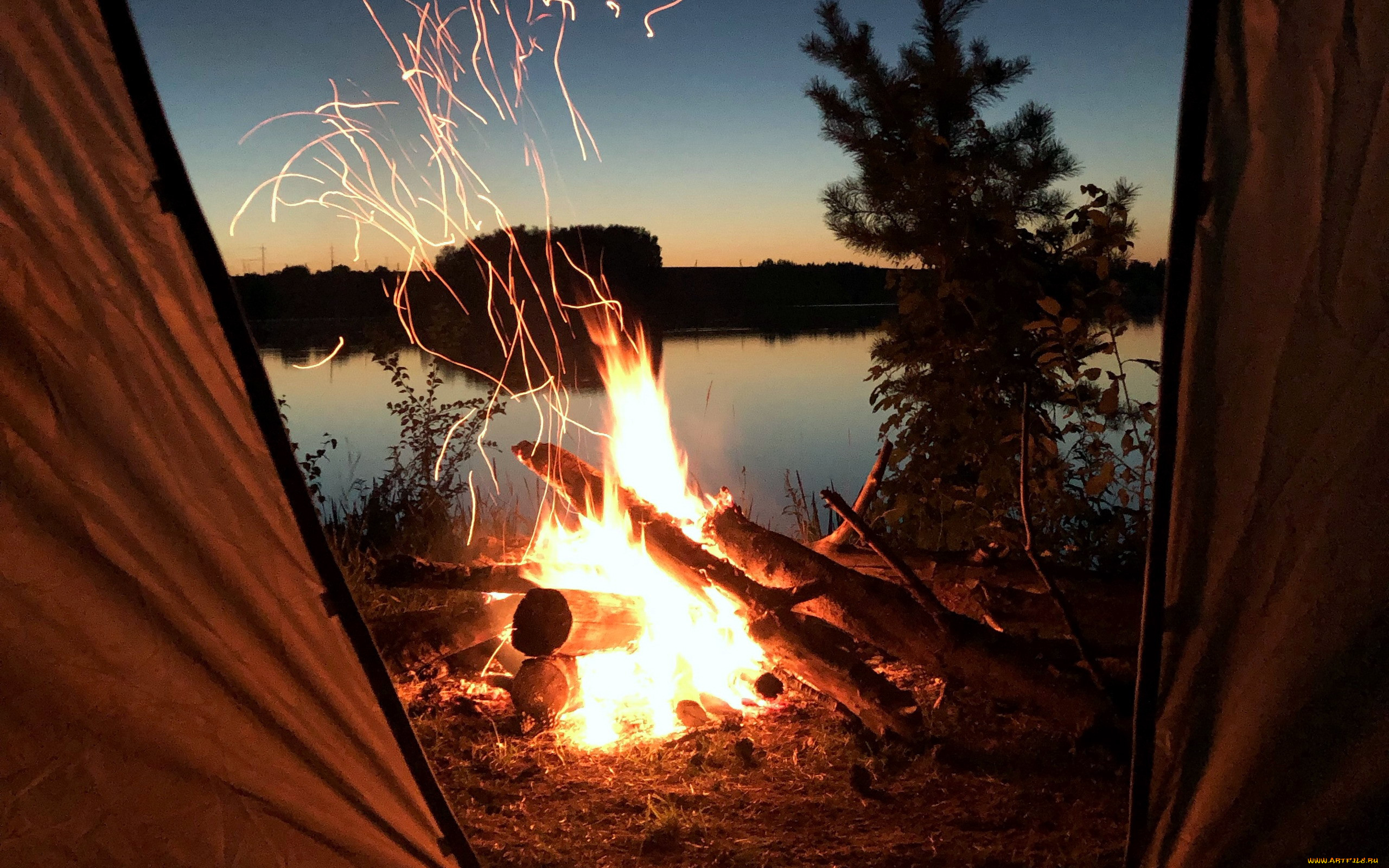Я видел озеро в огне. Палатка кемпинг костерок. Природа палатка костер. Лес палатка костер. Поход палатка костер.